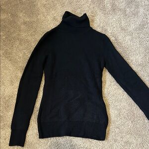 French Connection Midnight Black Turtleneck Sweater